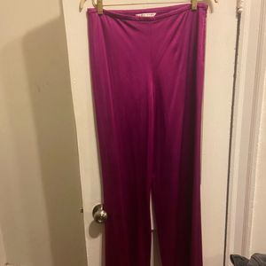 Trina Turk Wide Leg Silk Pants BNWT